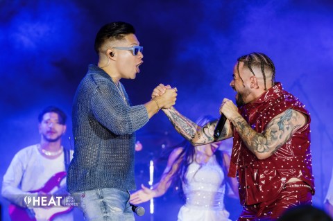 Chino y Nacho revolucionaron Medellín en el Festival Heat. Así fue el emotivo show