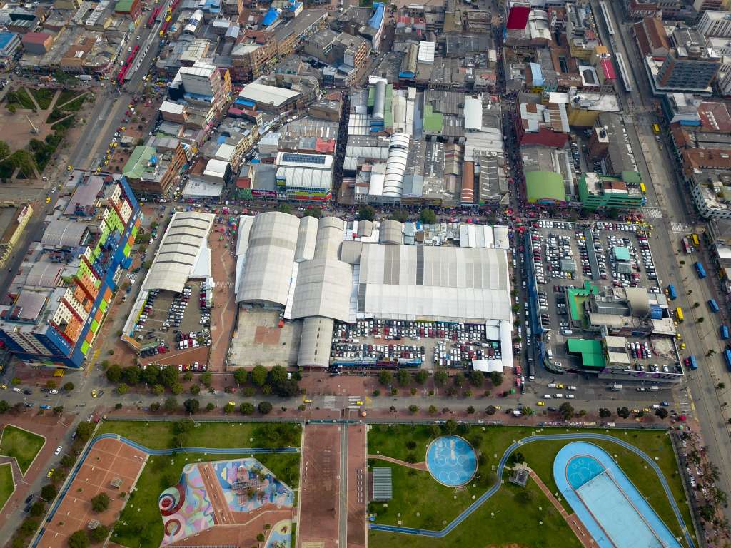 Manzanas 2 y 20 en donde se proyecta la construcción del centro comercial.