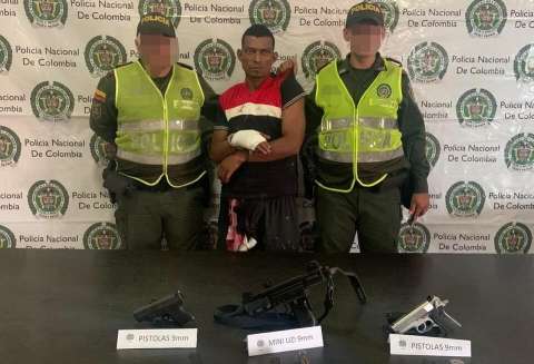 Capturan en Atlántico a presunto integrante de la banda criminal "Los Costeños"