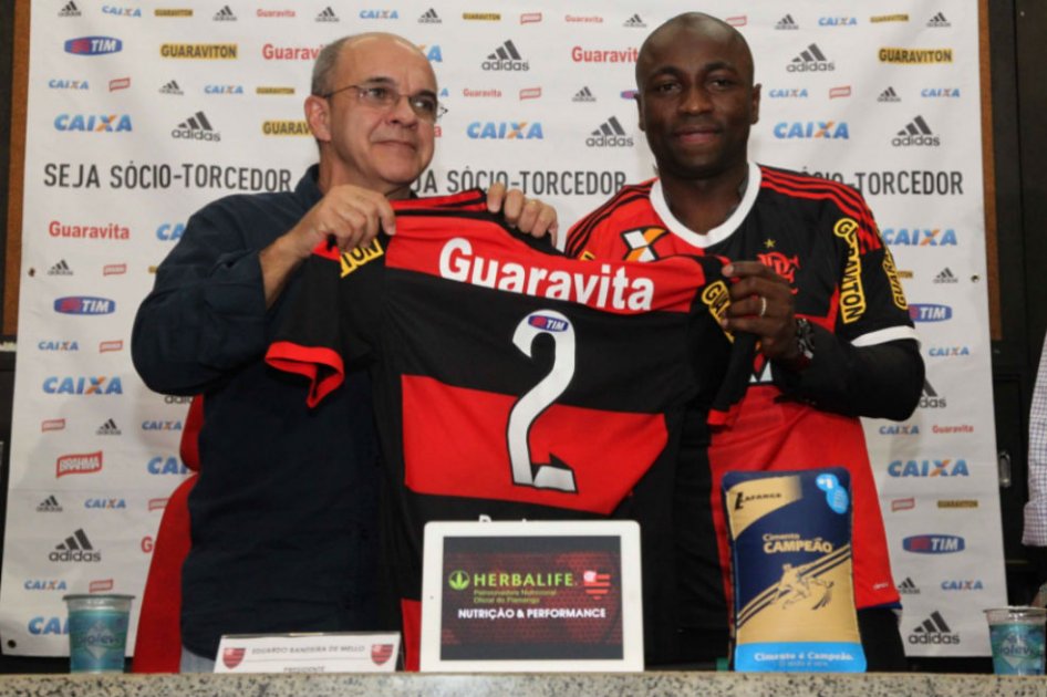 Pablo Armero, nuevo refuerzo de Flamengo. Foto: Flamengo