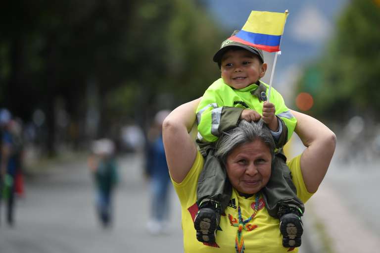 Desfile del 20 de julio, en Bogotá
