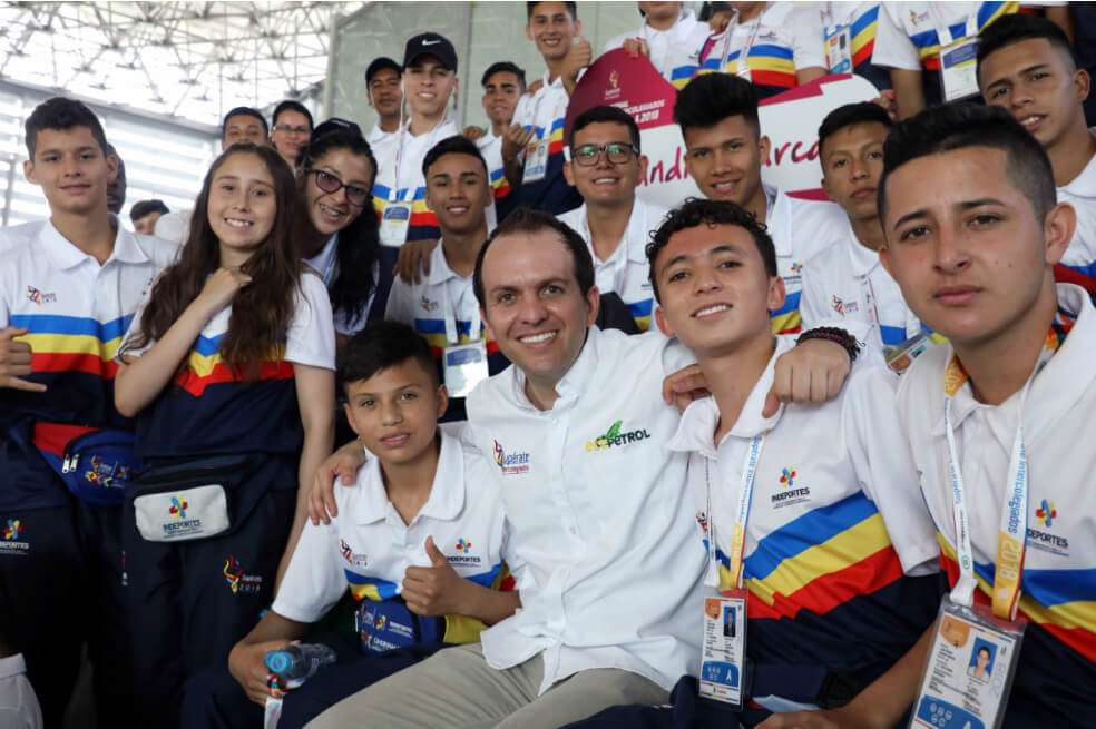 Ernesto Lucena, primer Ministro del Deporte de Colombia. / Mindeporte