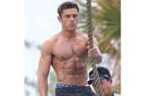 Así luce Zac Efron en la grabación de la película ‘Baywatch’