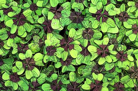 Plantas de buena suerte o la buena suerte de tener cosas bellas y llenas de vida