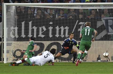 Alemania empató y sigue sin convencer en las eliminatorias