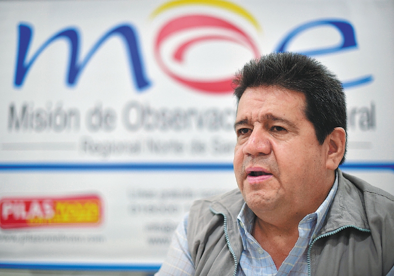 Jairo Oviedo, vocero de la MOE en Norte de Santander