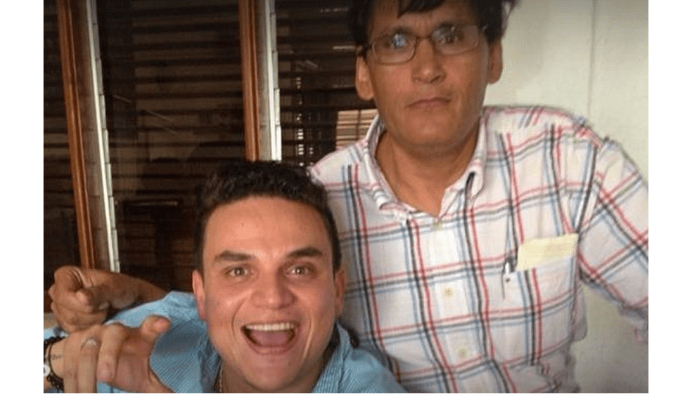 Silvestre Dangond y Luis Egurrola.