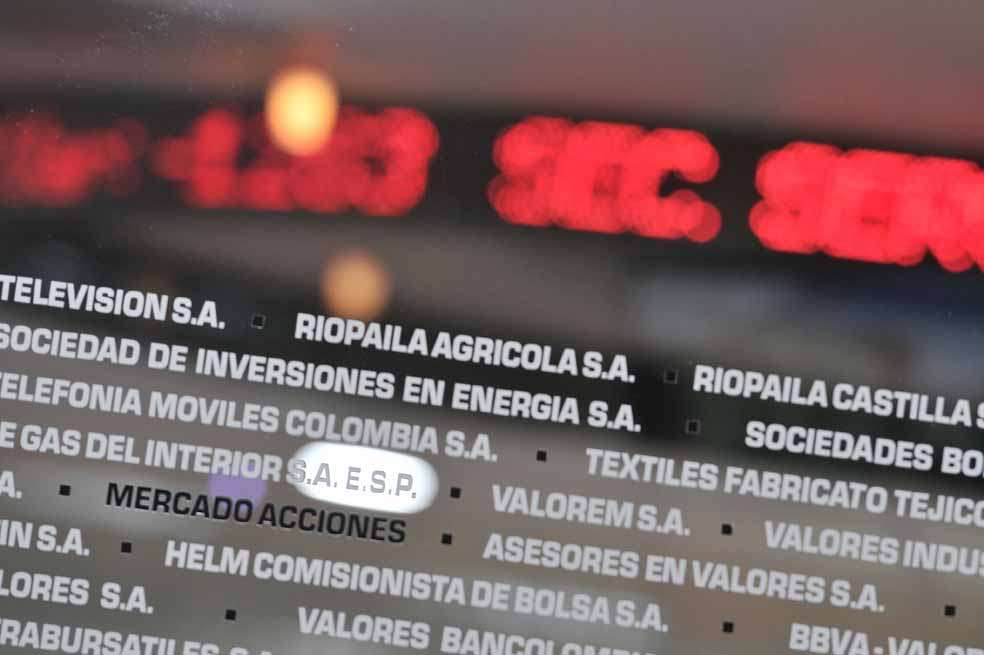 Según la BVC, la capitalización bursátil del mercado colombiano bajó 8,8% en el último año. / Archivo