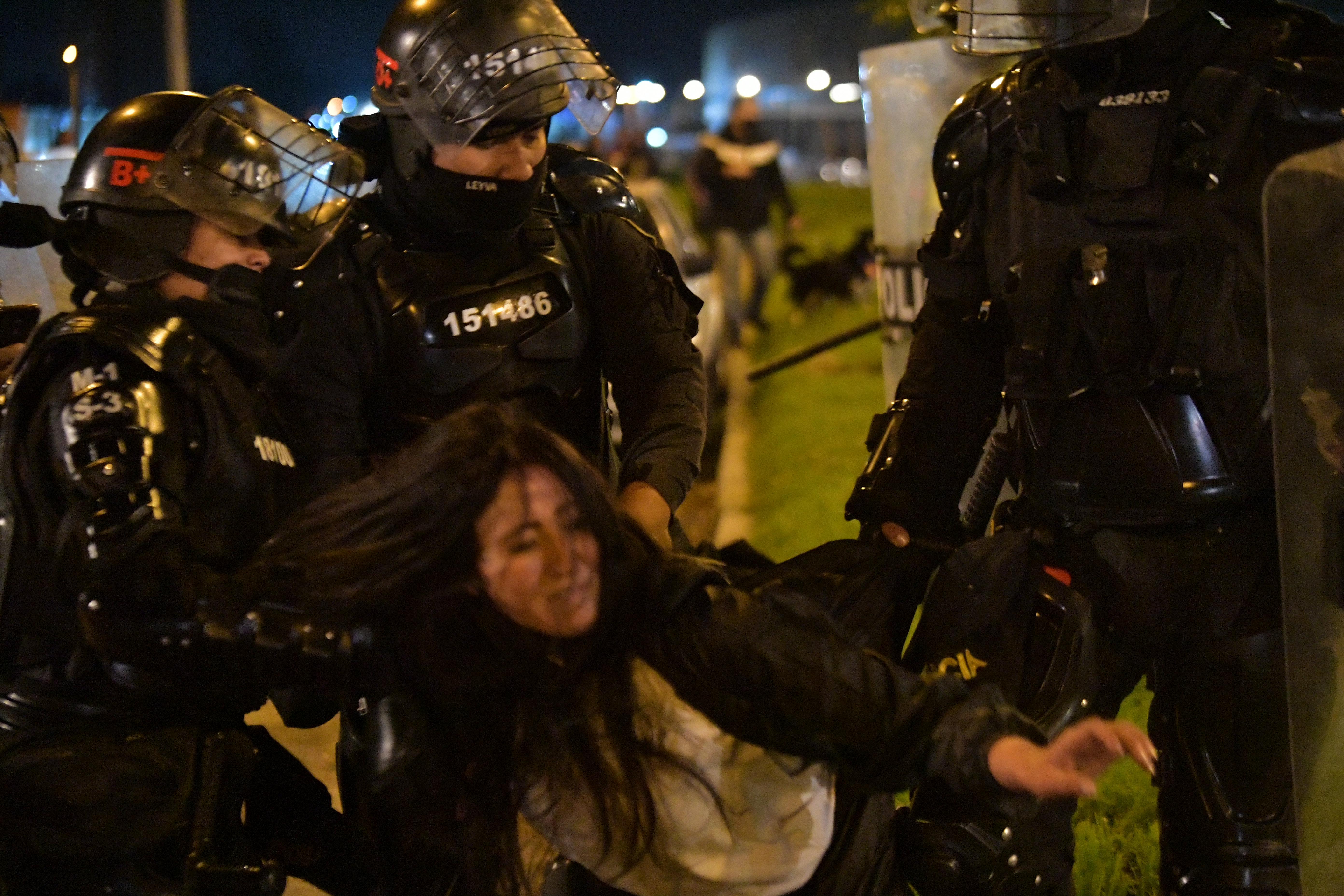 Protestas en Suba contra la policía por asesinato de Javier Ordoñez