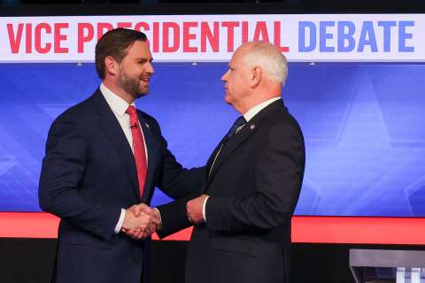 Lo más destacado del debate en EE. UU. entre J. D. Vance y Tim Walz