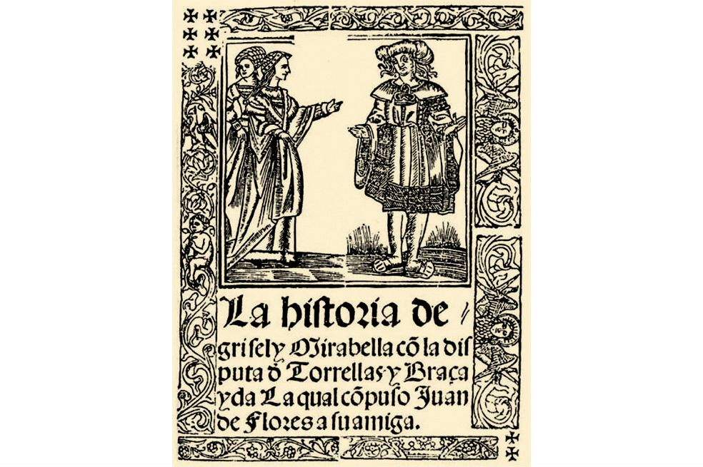 Ilustración de “La Historia de Grisel y Mirabella”.