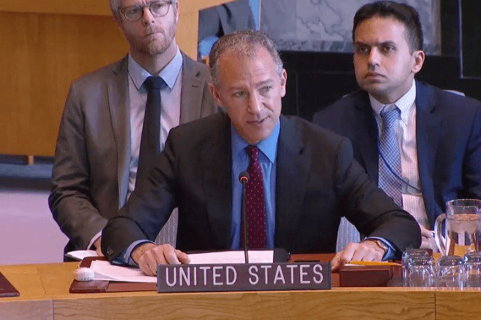Jonathan Cohen, embajador de EE. UU. ante Naciones Unidas. / Misión ONU