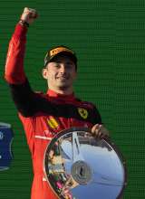 Charles Leclerc ganó el Gran Premio de Australia