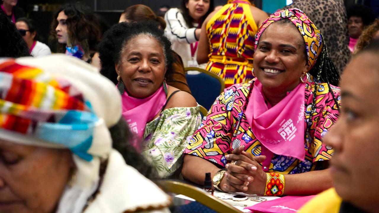 El plan busca fortalecer la participación de las mujeres en la construcción de paz.