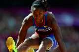 Caterine Ibargüen inicia con pie derecho su participación en la Liga Diamante