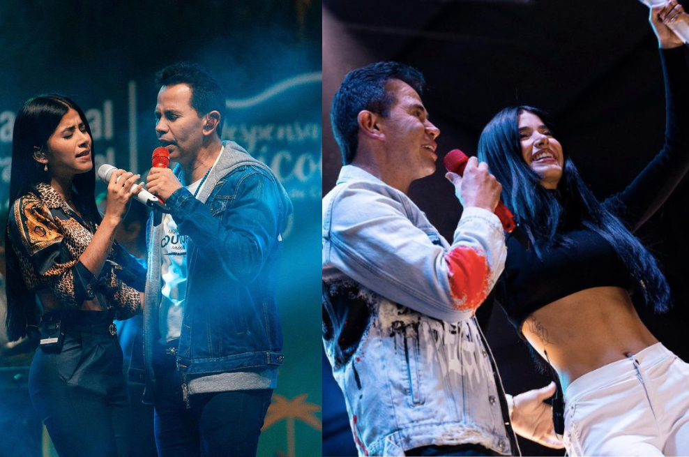 La pareja se conoció hace varios años cuando López comenzó a trabajar en el grupo musical del famoso cantante.