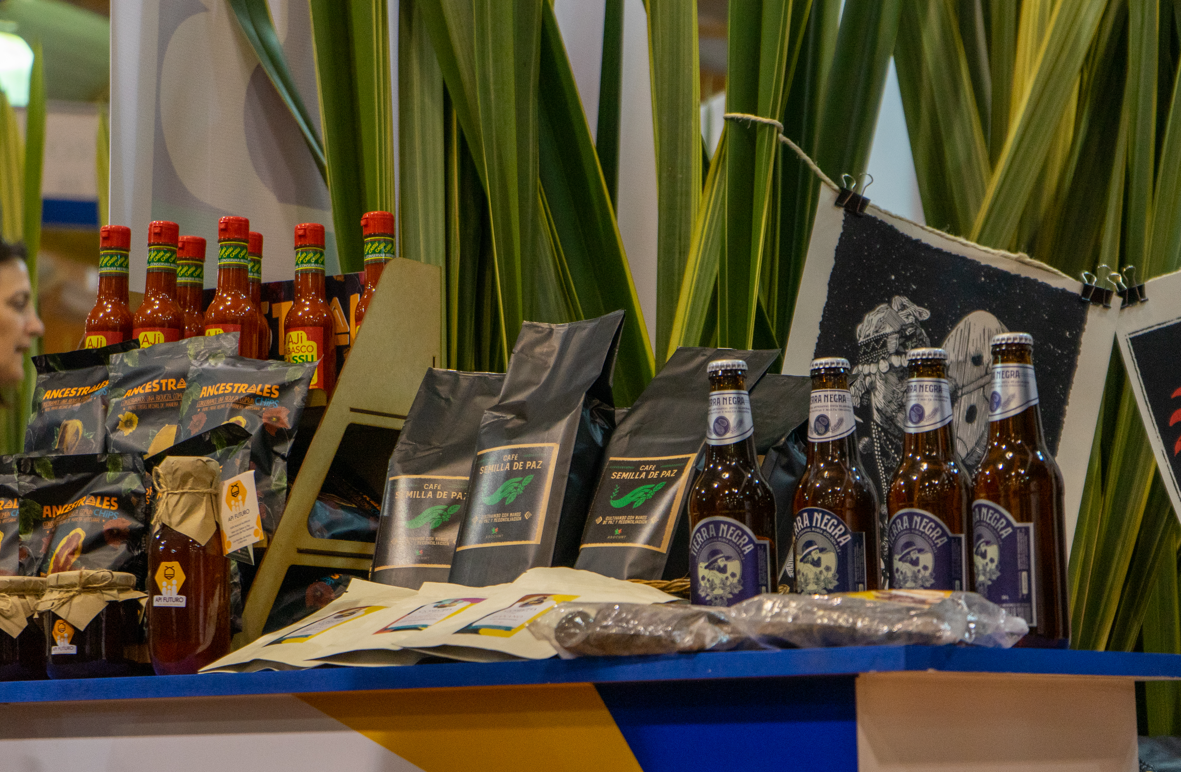 Expoagrofuturo contó con la presentación de diversos productos como las semillas de café.