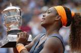 Serena Williams se consagró en Roland Garros