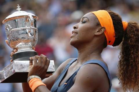 Serena Williams se consagró en Roland Garros