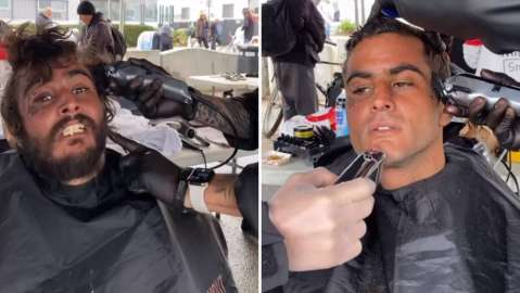 ¿De habitante de calle a supermodelo en una peluqueada? Vea este cambio extremo