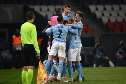 Manchester City sacó ventaja contra París Saint Germain: le ganó en Francia