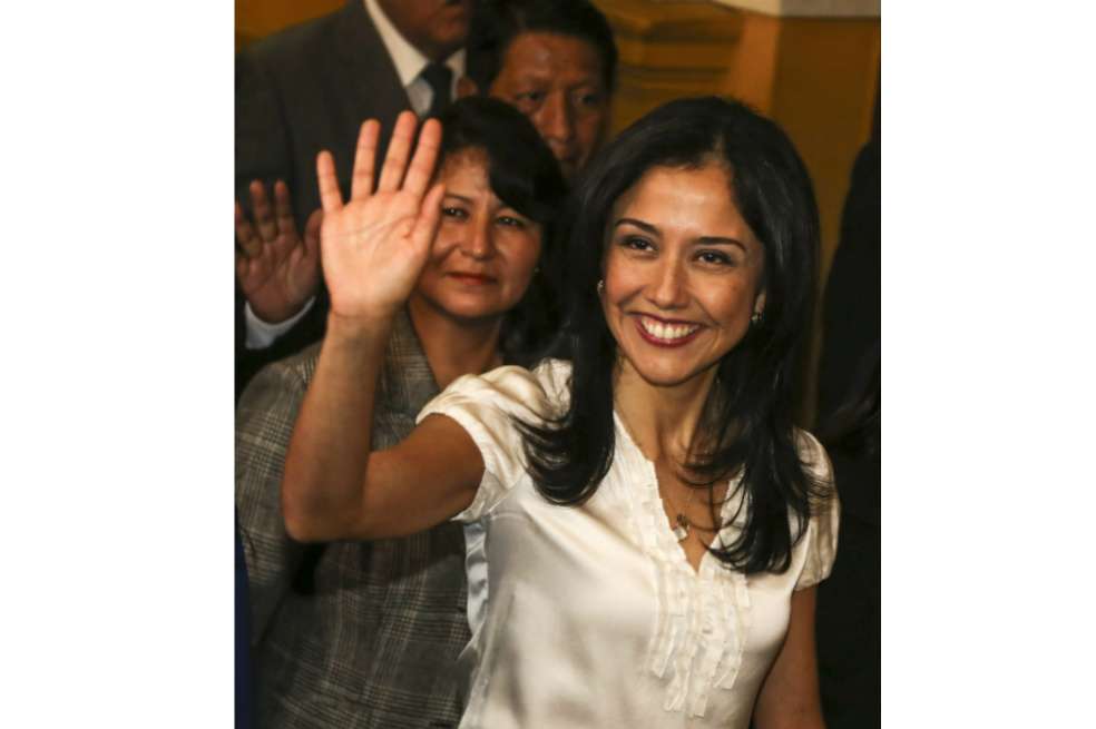 EFE / Nadine Heredia, primera dama de Perú.