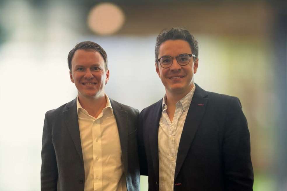 Felipe Gómez y Felipe Jaramillo, directivos de Welli.