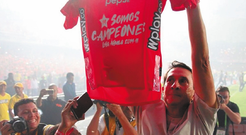 Alexandre Guimaraes fue campeón con América en 2019. / EFE