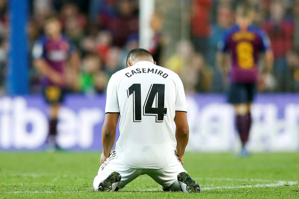 Casemiro, mediocampista del Real Madrid. / EFE