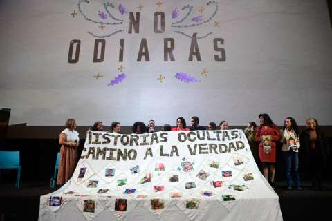 No odiarás: Mensajes de reconciliación en el lanzamiento del documental en Bogotá