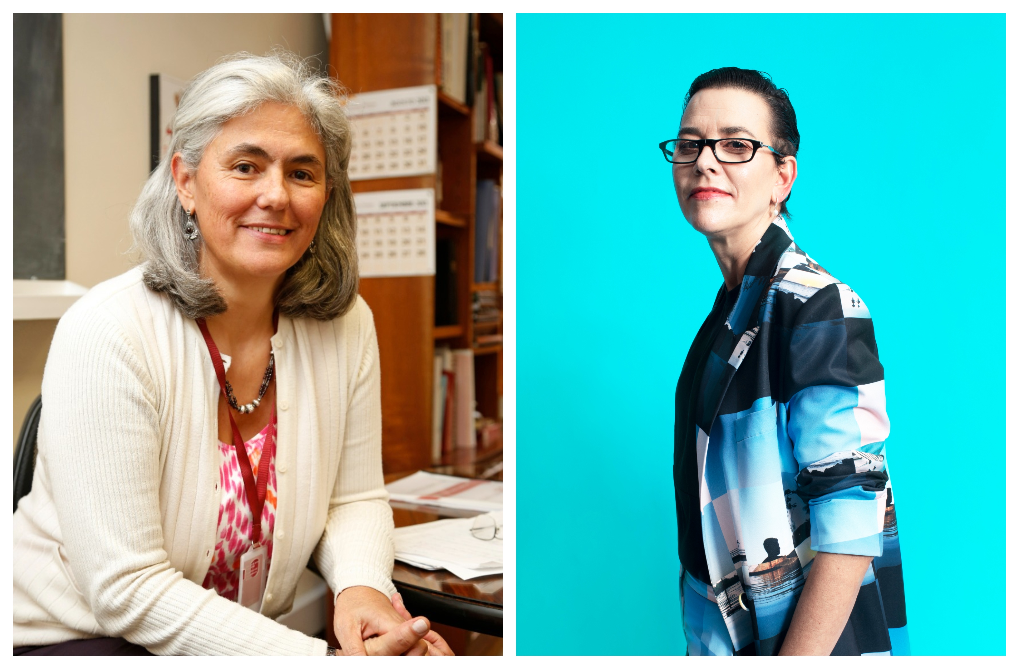 Ana Cristina Villamizar (izquierda) y Ana Cristina González (derecha).