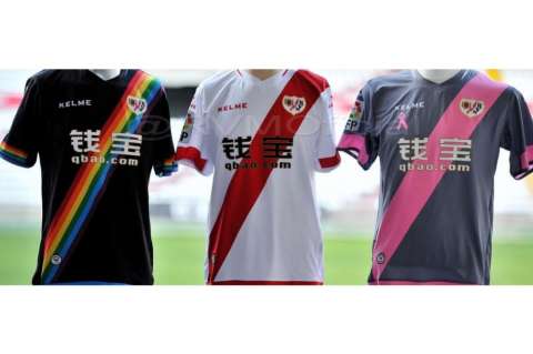 Rayo Vallecano, primer club español que se viste de LGBTI