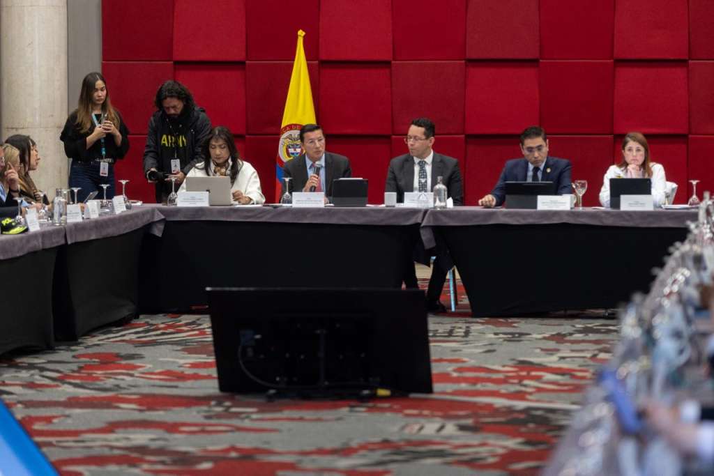 Este martes hubo una reunión de la Comisión de Seguimiento Electoral en la que participó la Registraduría y el Ministerio del Interior.