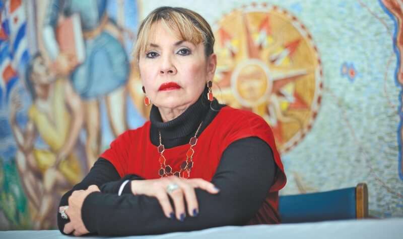 Nelly Villamizar es la encargada de velar por el cumplimiento de la sentencia del Consejo de Estado, que ordenó la descontaminación del río Bogotá. / Óscar Pérez