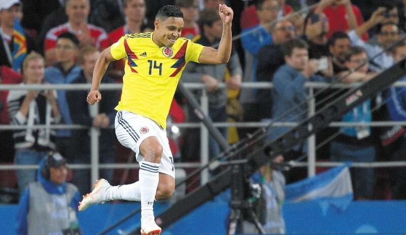 Luis Fernando Muriel ha jugado 28 partidos con la selección colombiana de mayores. / AFP