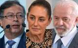 Oriente medio y Celac: los ejes de las llamadas de Petro a Sheinbaum y Lula da Silva