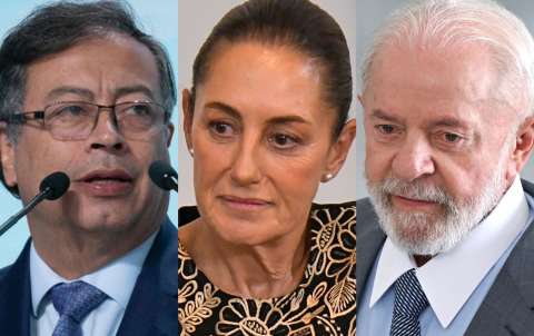 Oriente medio y Celac: los ejes de las llamadas de Petro a Sheinbaum y Lula da Silva