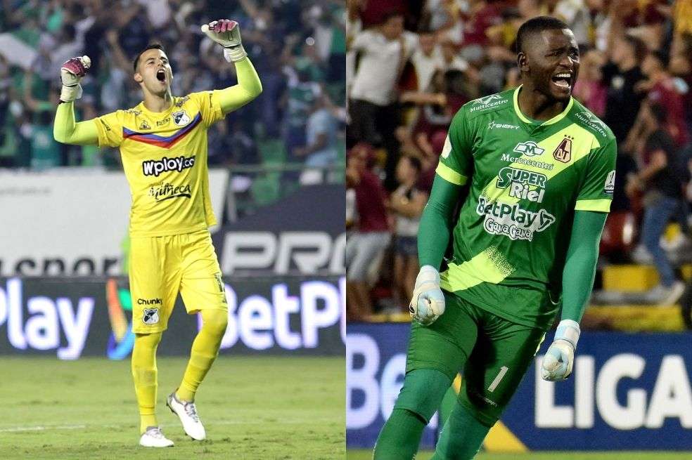 Cali y Tolima, finalistas de la Liga BetPlay, han encontrado seguridad y jerarquía en sus arqueros.