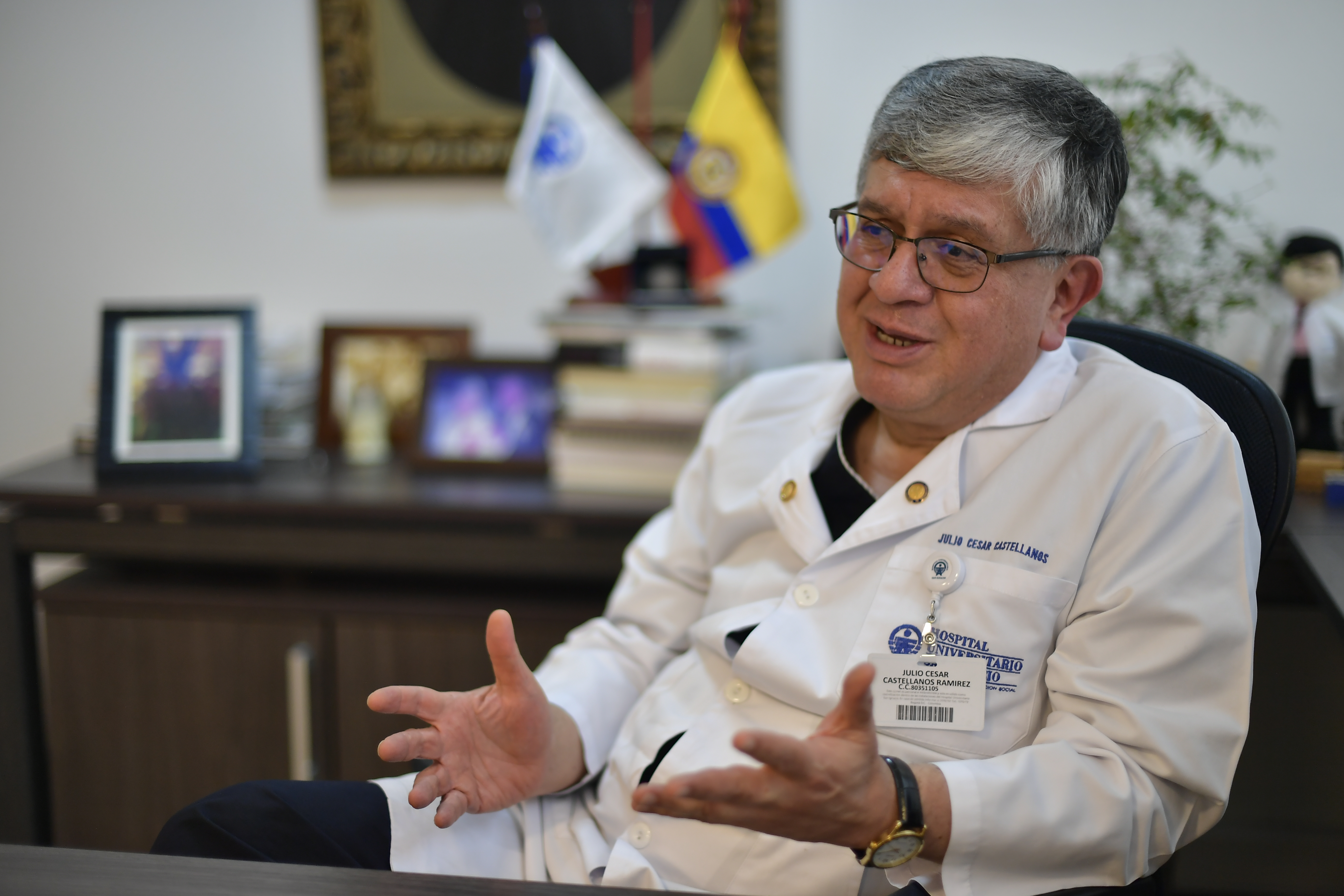 Director del Hospital Universitario San Ignacio en Bogotá, en entrevista.