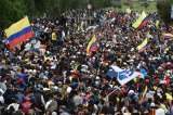 Jóvenes protestaron multitudinariamente durante Paro Nacional del “28M” en Bogotá