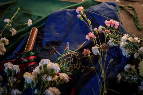 Así fue la velatón por las víctimas de la masacre en Toribío, Cauca