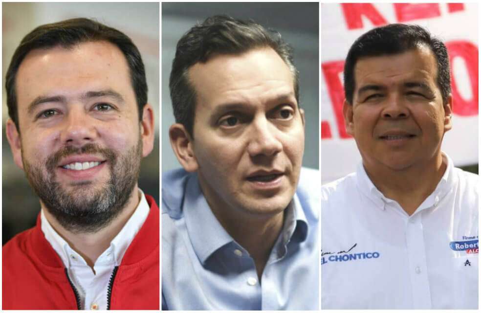 Carlos Fernando Galán en Bogotá, Alfredo Ramos en Medellín y Roberto "El Chontico" Ortiz en Cali, aceptaron sus curules en el concejo de cada ciudad. / De izquierda a derecha: Gustavo Torrijos, Cristian Garavito - El Espectador, y Cortesía. 
