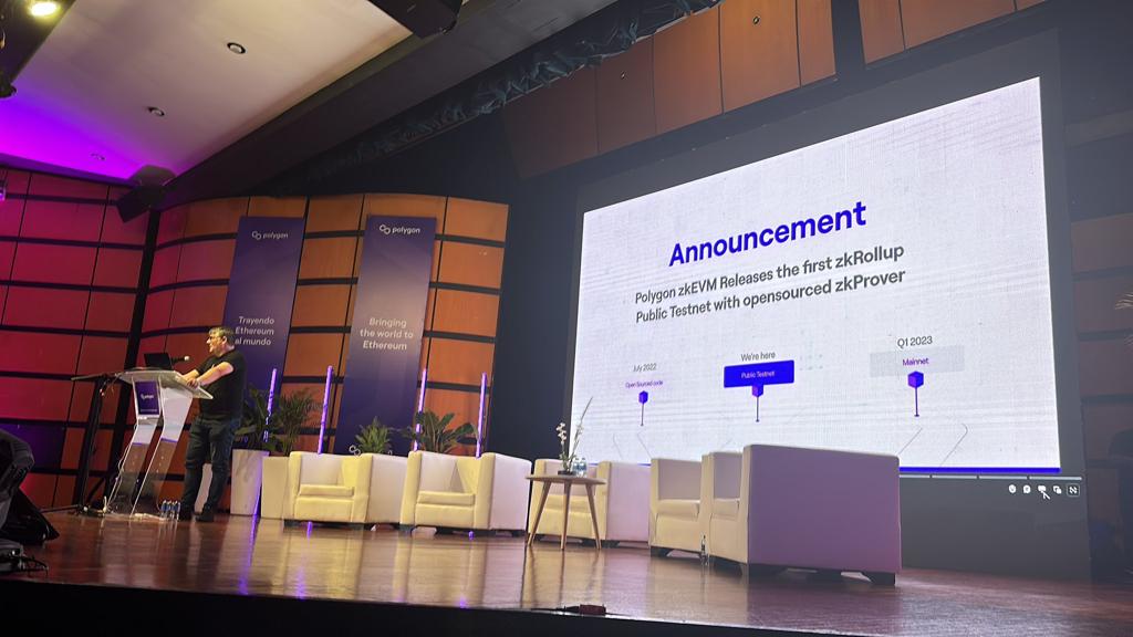 Lanzamiento en Colombia de la Testnet Pública de Polygon zkEVM, tecnología considerada como el Santo Grial del blockchain.