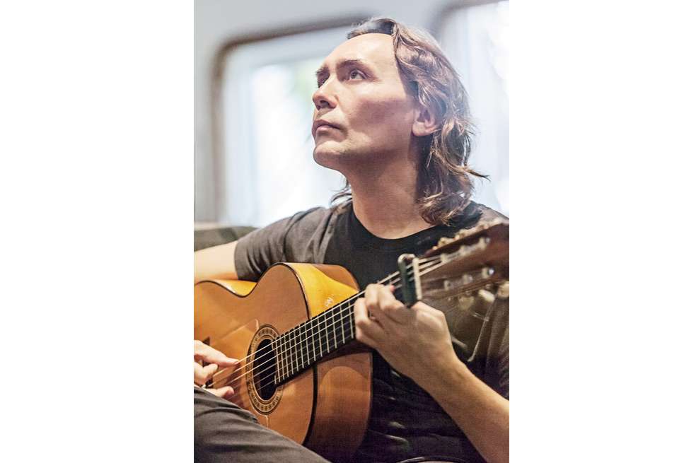 El guitarrista Vicente Amigo, presente en el Cartagena Festival Internacional de Música. / Joaquín Sarmiento