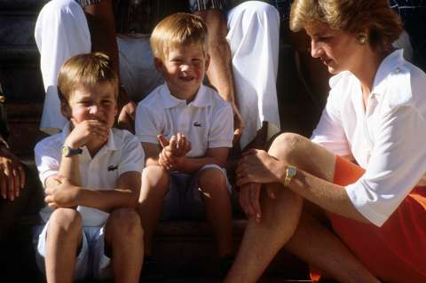 Lady Diana sería la única que lograría la reconciliación de William y Harry