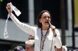 María Corina Machado se responsabilizó por la publicación de las actas electorales