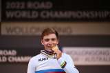 Remco Evenepoel se luce en Wollongong, es nuevo campeón mundial de ciclismo
