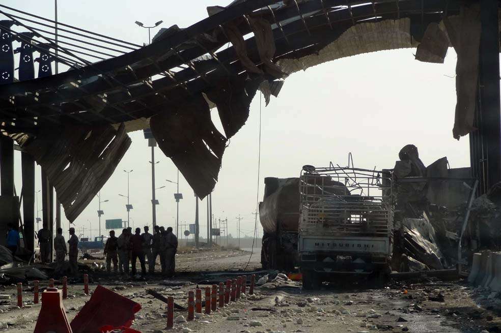 En Kirkuk se han presentado varios atentados con carros bombas. Las fuerzas de seguridad vigilan la ciudad al norte de Irak. / AFP
