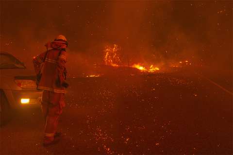 Incendios forestales de California alcanzan récord de 800.000 hectáreas quemadas