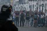 Estudiantes que acampaban en parque de Popayán fueron desalojados por el Esmad